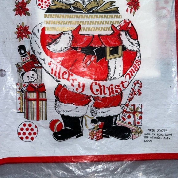 Vintage Santa Door Cover Waterproof Plastic Hong Kong - Picture 7 of 7